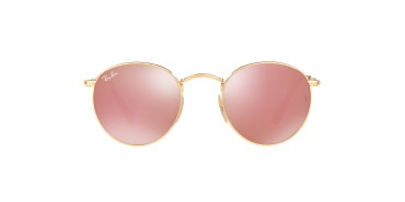 Ray-Ban ® Round Metal Flat Lenses RB3447N-001/Z2