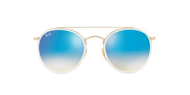 Ray-Ban ® Round Double Bridge RB3647N-001/4O