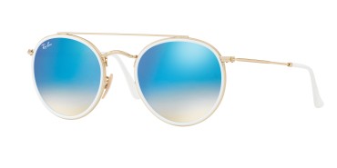 Ray-Ban ® Round Double Bridge RB3647N-001/4O