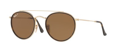 Ray-Ban ® Round Double Bridge RB3647N-001/57