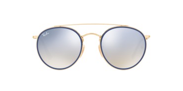 Ray-Ban ® Round Double Bridge RB3647N-001/9U