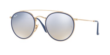 Ray-Ban ® Round Double Bridge RB3647N-001/9U